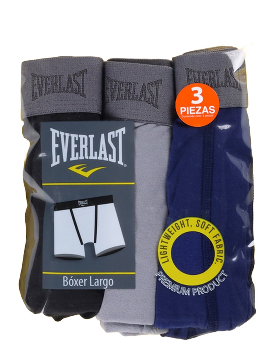 Bóxer de algodón para hombre 3 piezas 6
