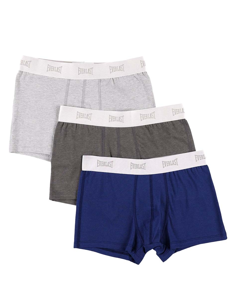 Bóxer de algodón para hombre 3 piezas 5