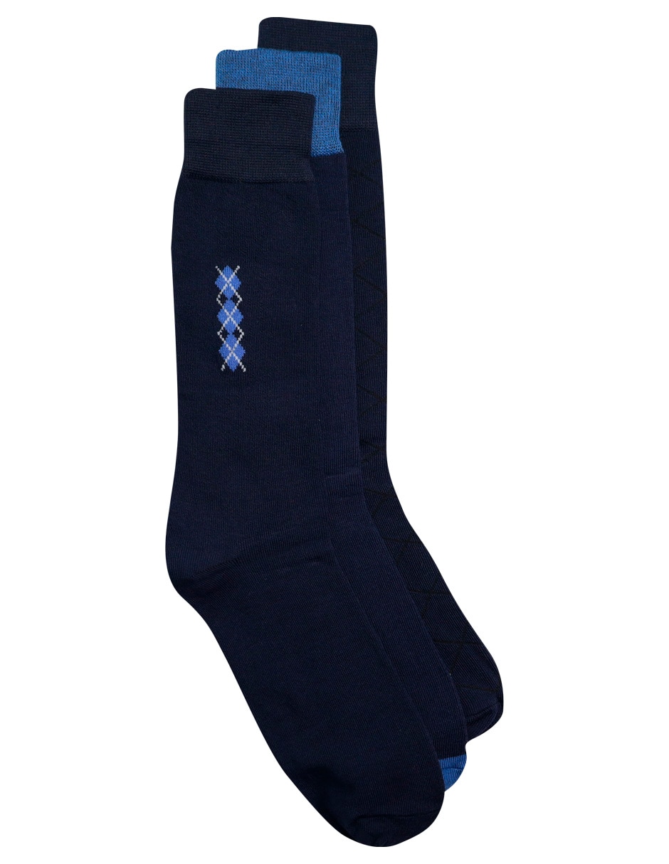 Set de calcetín comfort para hombre 3 pares