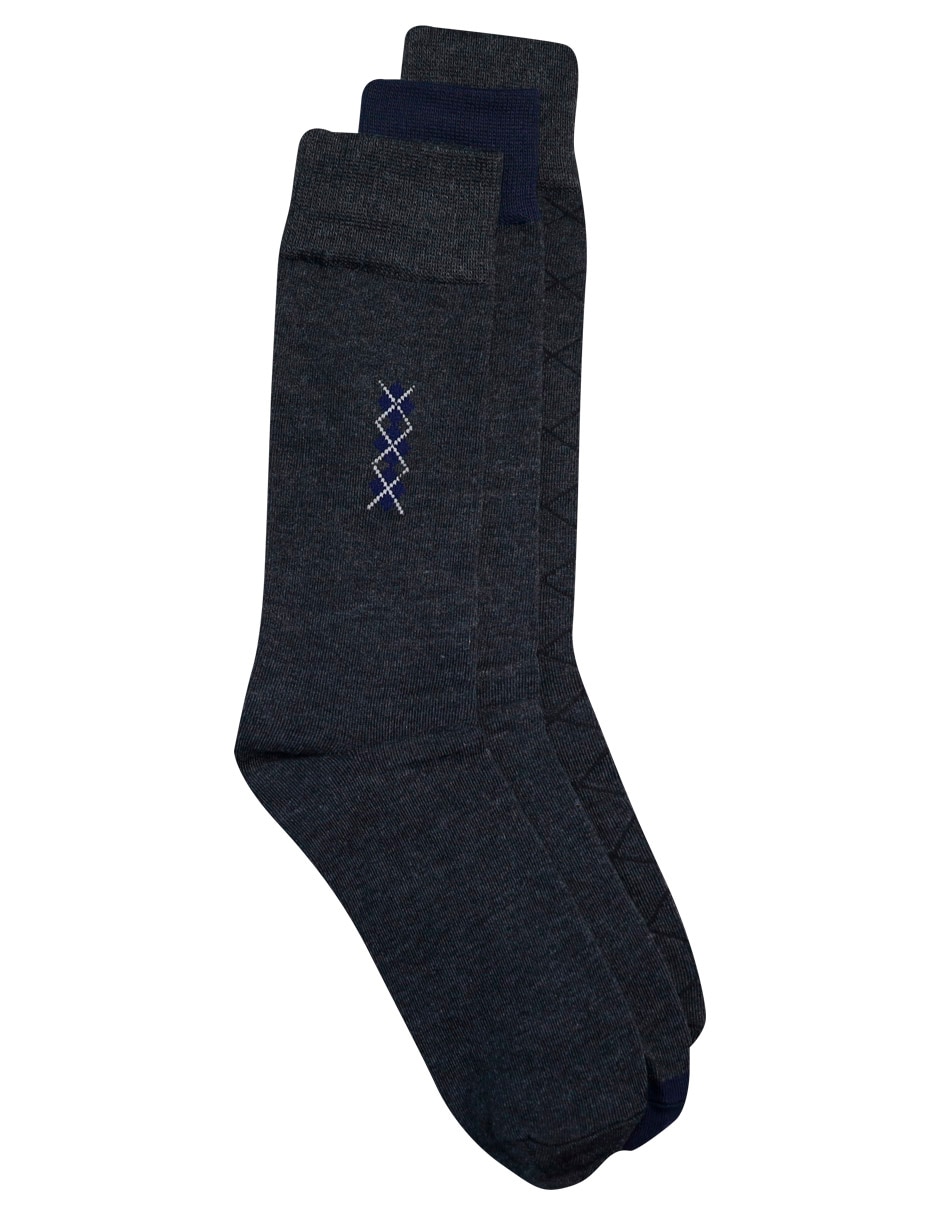 Set de calcetín comfort para hombre 3 pares