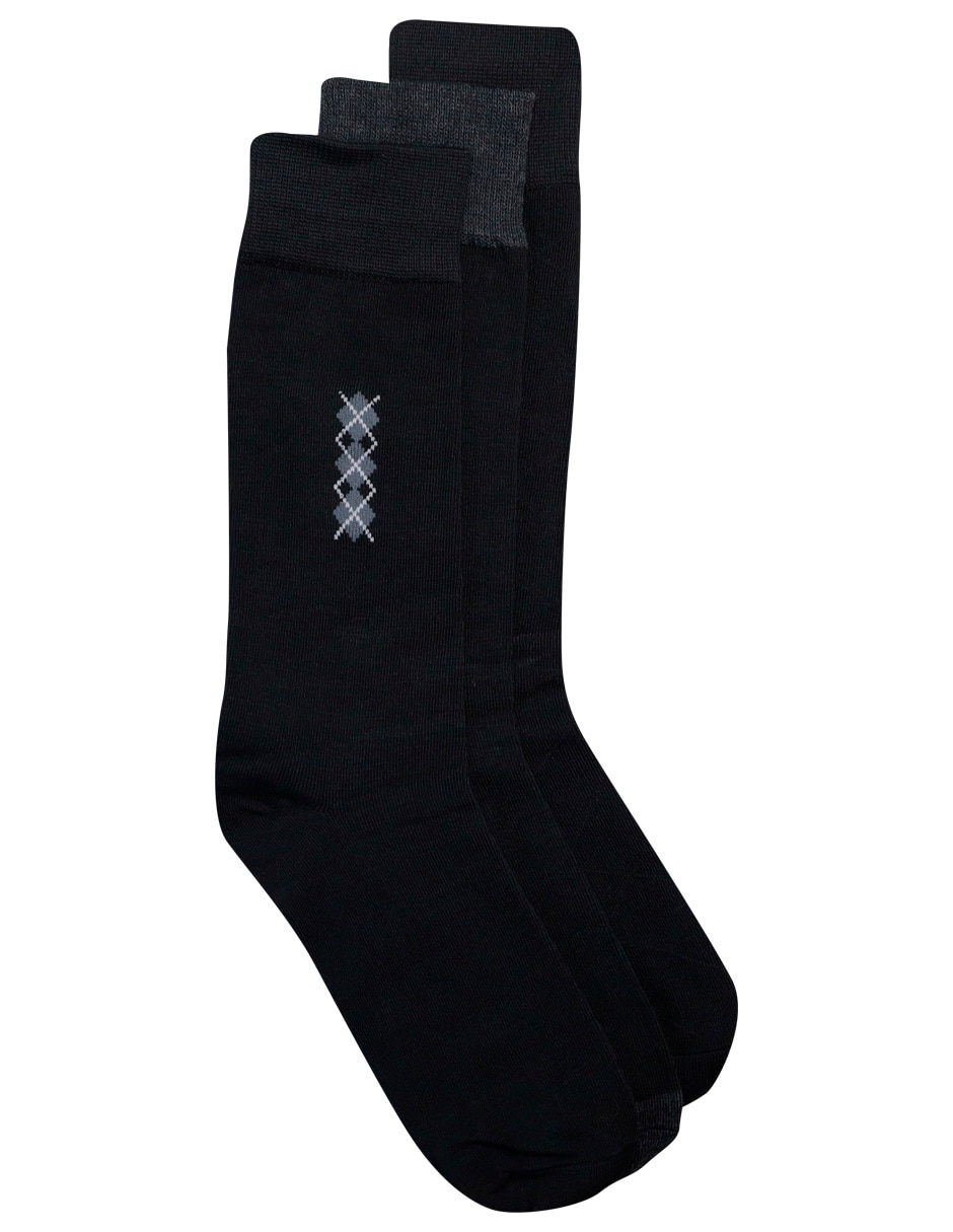 Set de calcetín comfort para hombre 3 pares