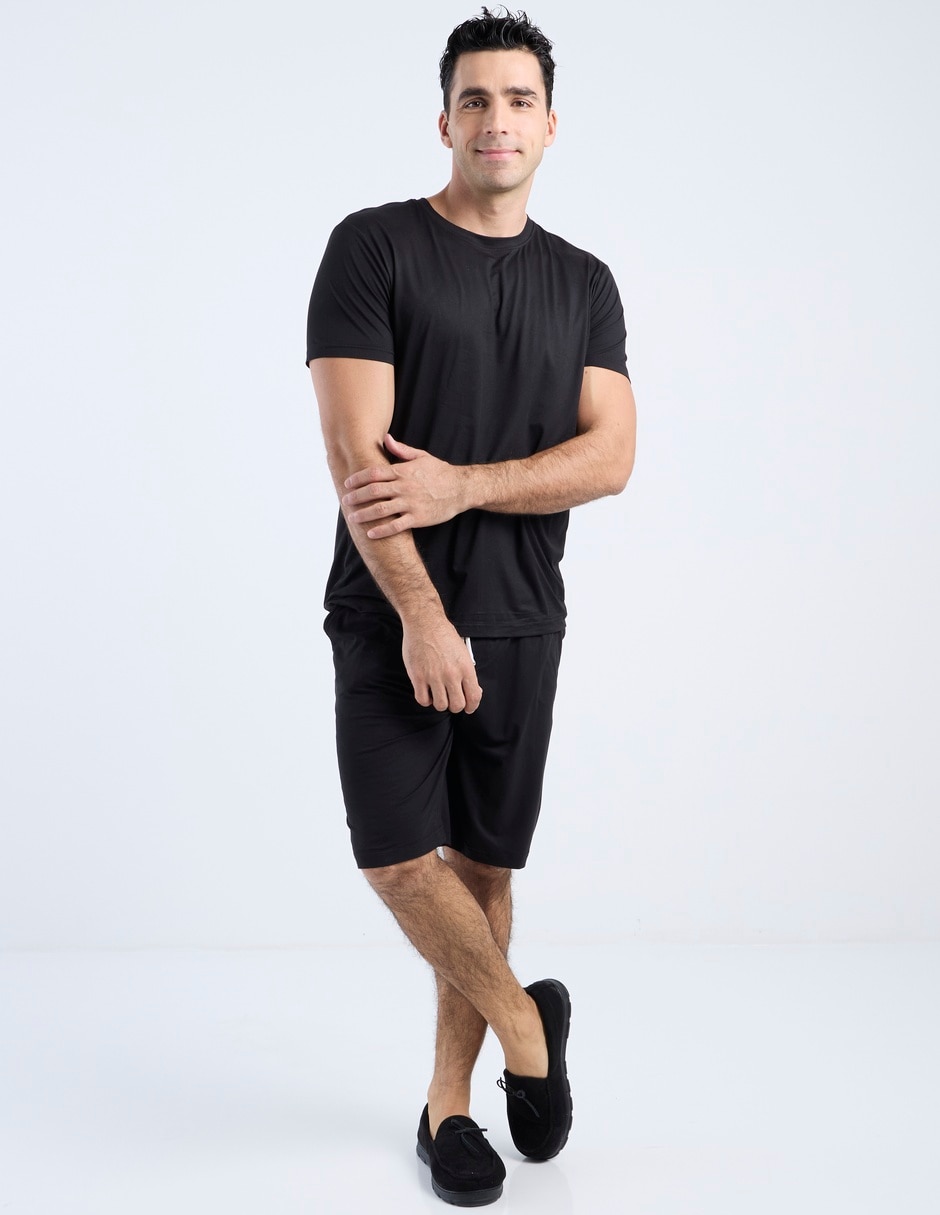 PIJAMA WEEKEND, G, NEGRO PJ25101