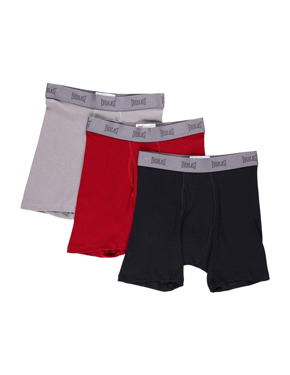 Set bóxer de algodón para hombre 3 piezas 5