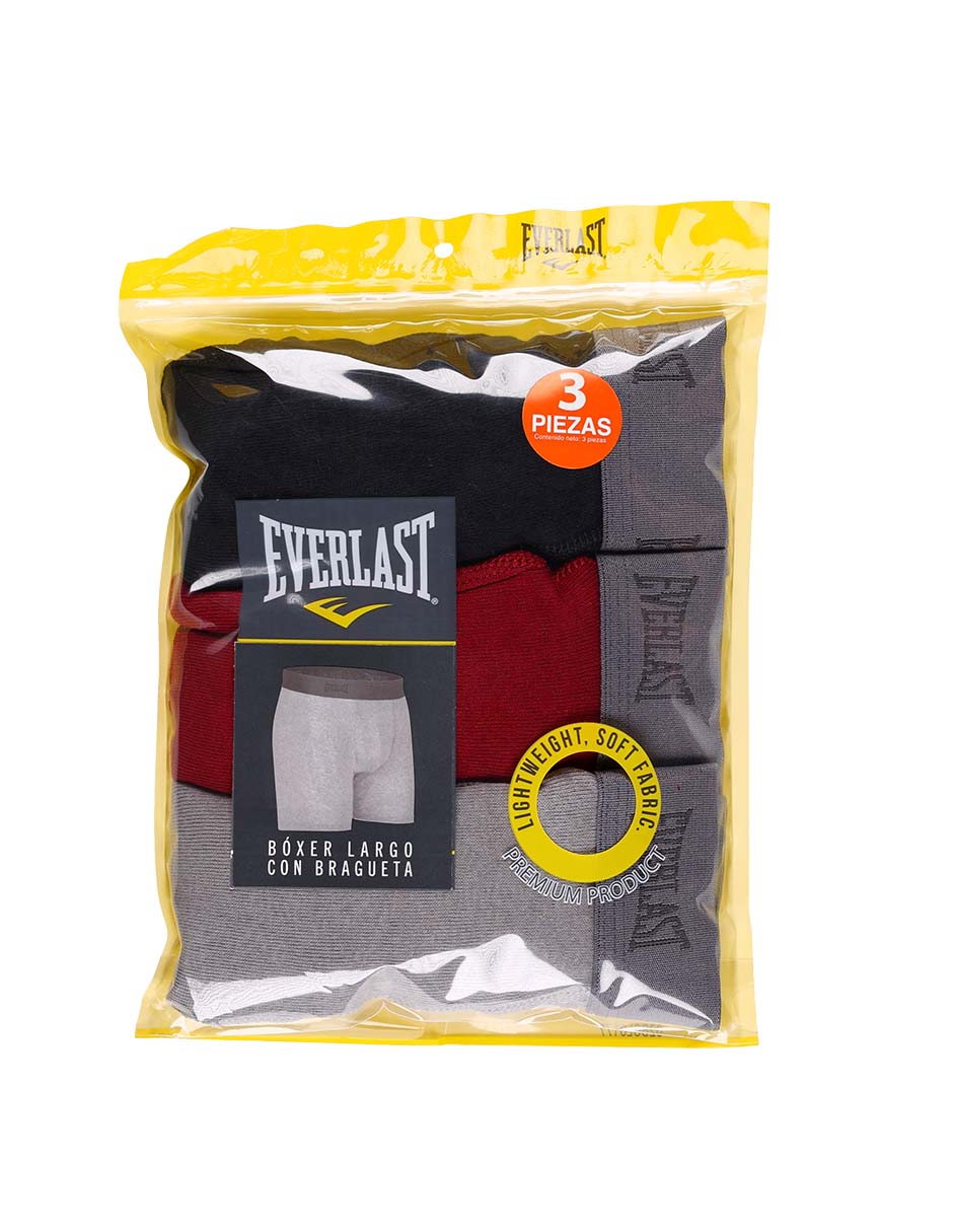 Set bóxer de algodón para hombre 3 piezas 6