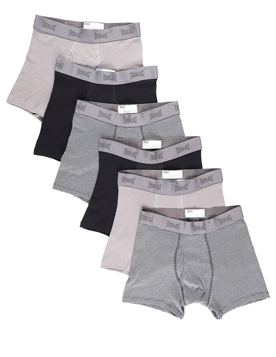 Set bóxer de algodón para hombre 6 piezas 5