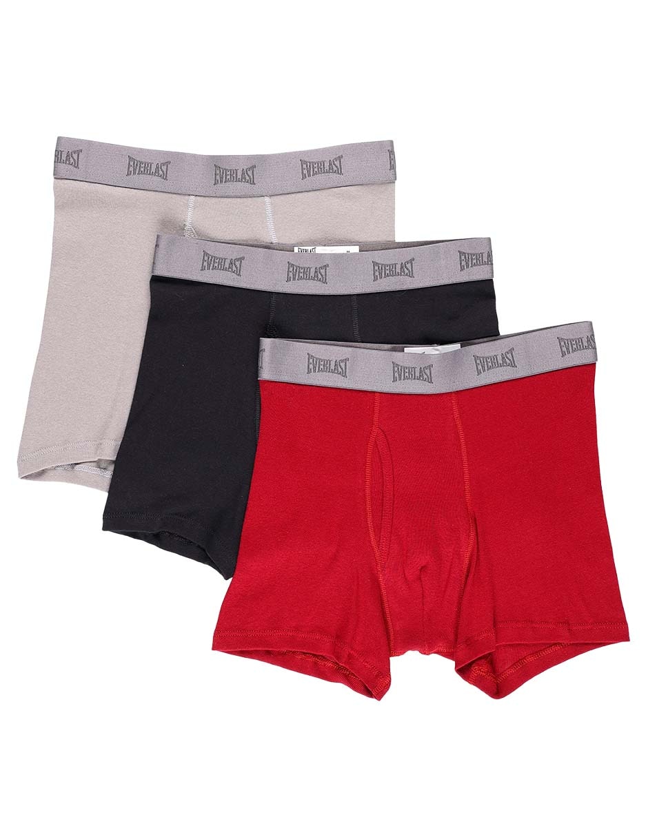 Set bóxer de algodón para hombre 3 piezas 5