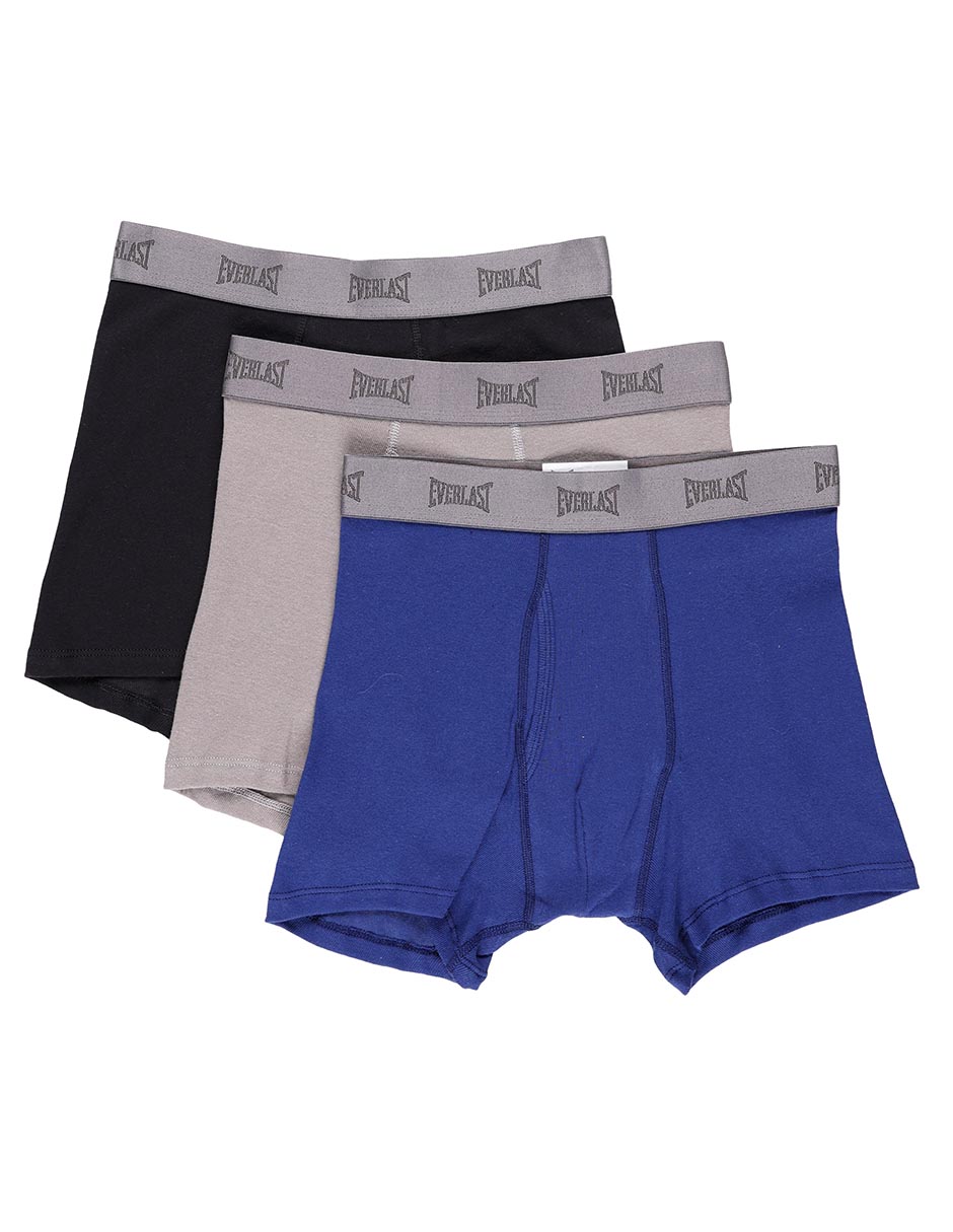 Set bóxer de algodón para hombre 3 piezas 5