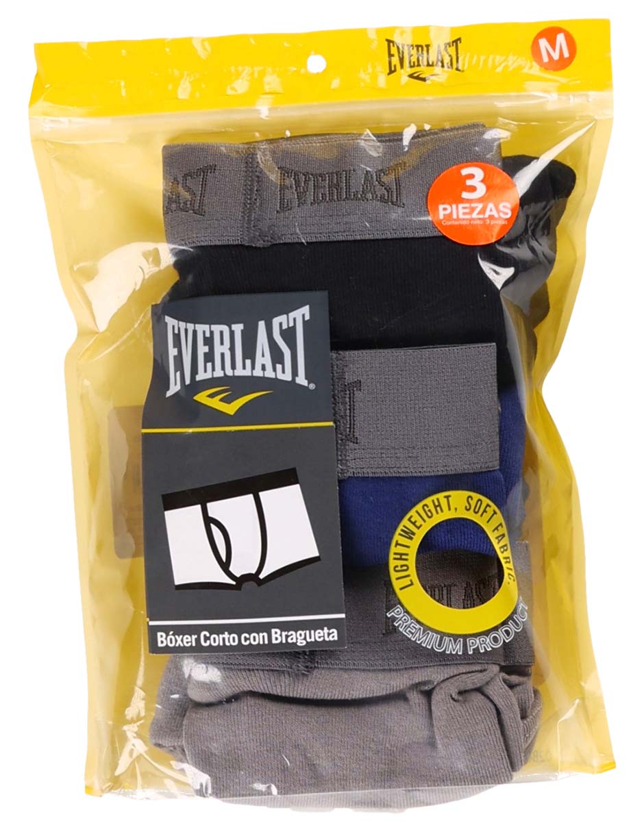 Set bóxer de algodón para hombre 3 piezas 6