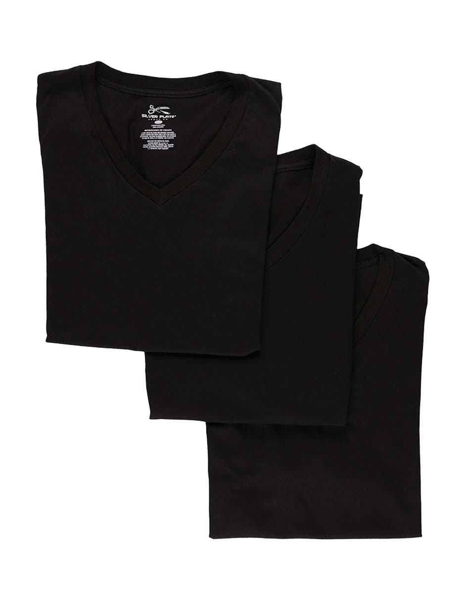 Set playera cuello V para hombre 5