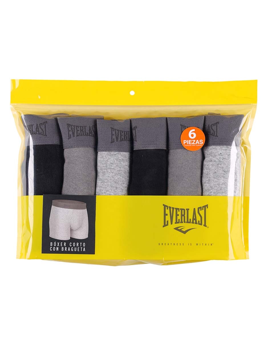 Set bóxer para hombre 6 piezas 6
