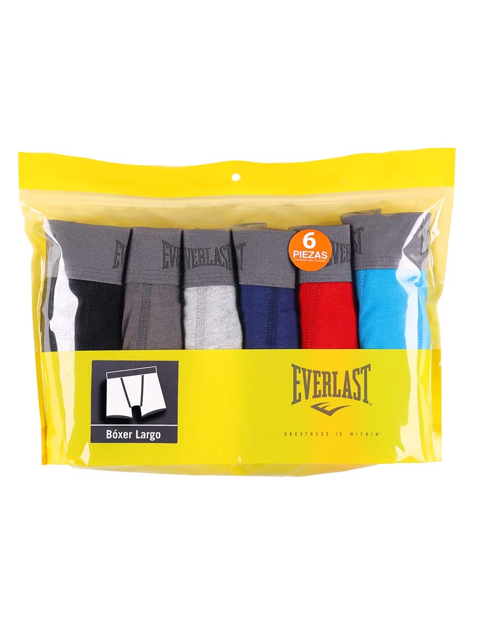 Set bóxer de algodón para hombre 6 piezas 6