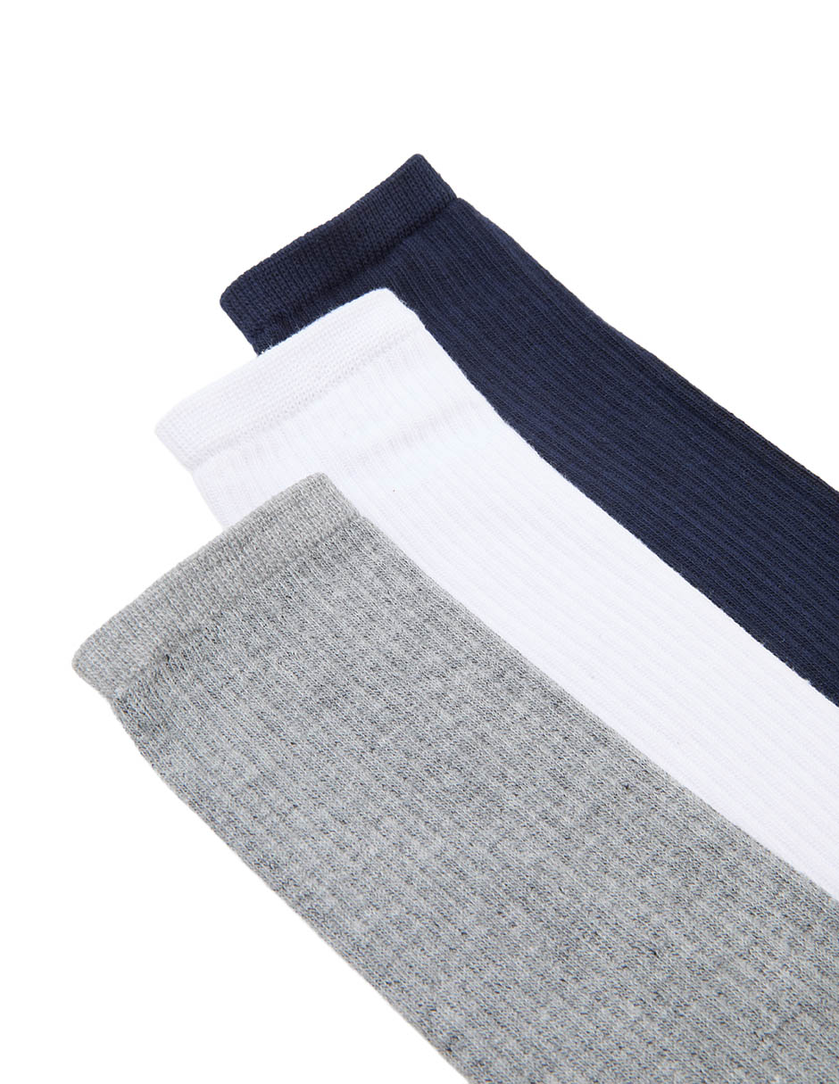 Set de calceta para hombre 3 pares 2
