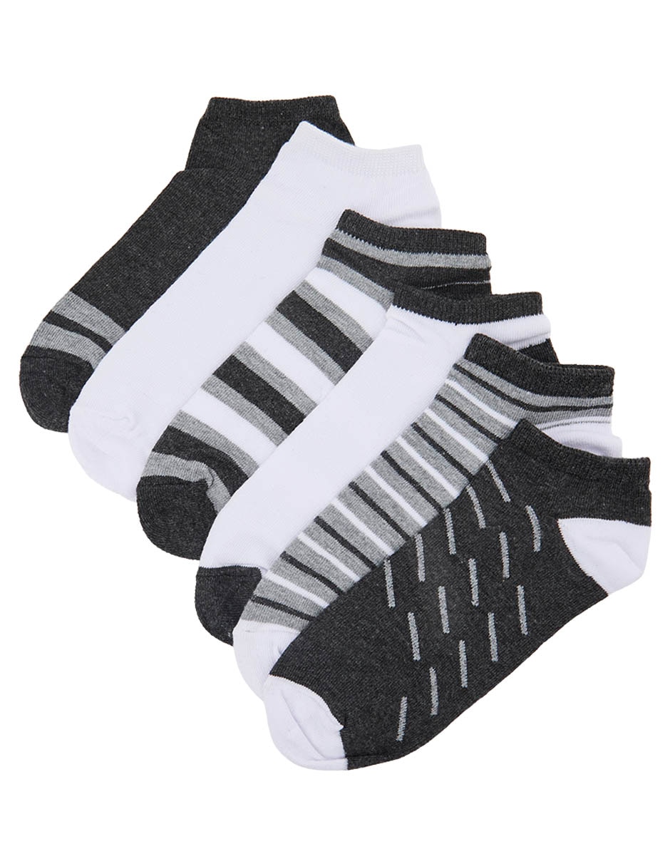Set de tín para hombre 6 pares Set de tín para hombre 6 pares