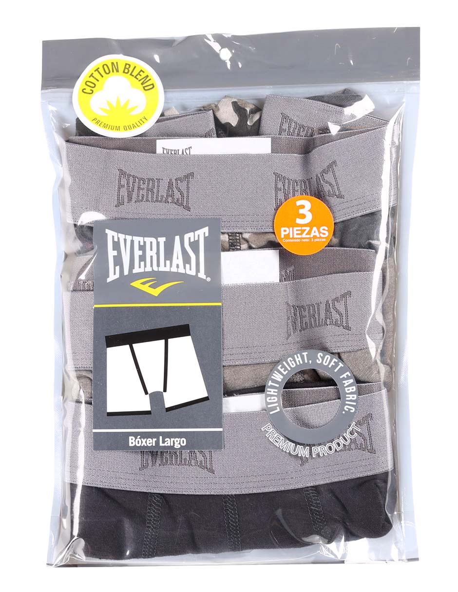 Set bóxer de algodón para hombre 3 piezas 6