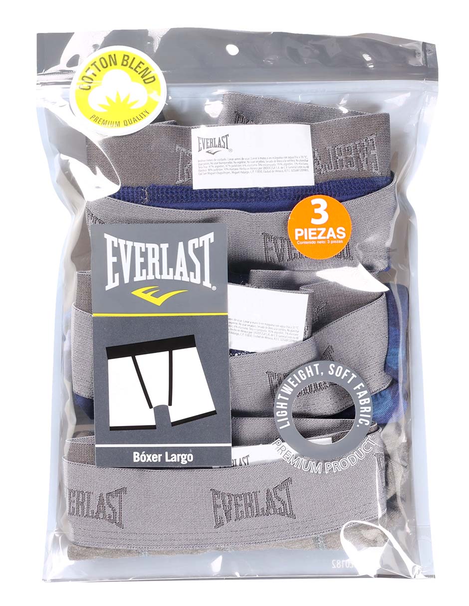 Set bóxer de algodón para hombre 3 piezas 6
