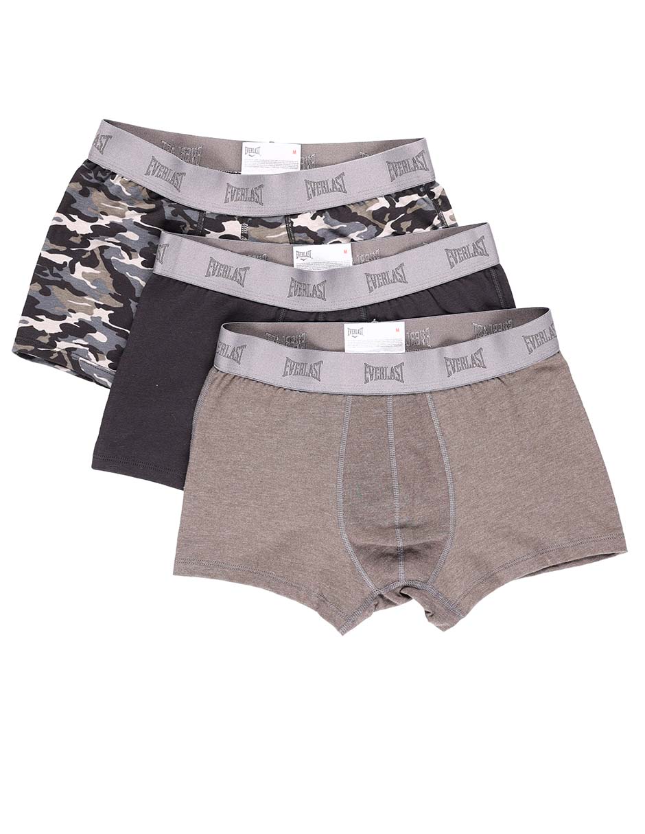 Set bóxer de algodón para hombre 3 piezas 5
