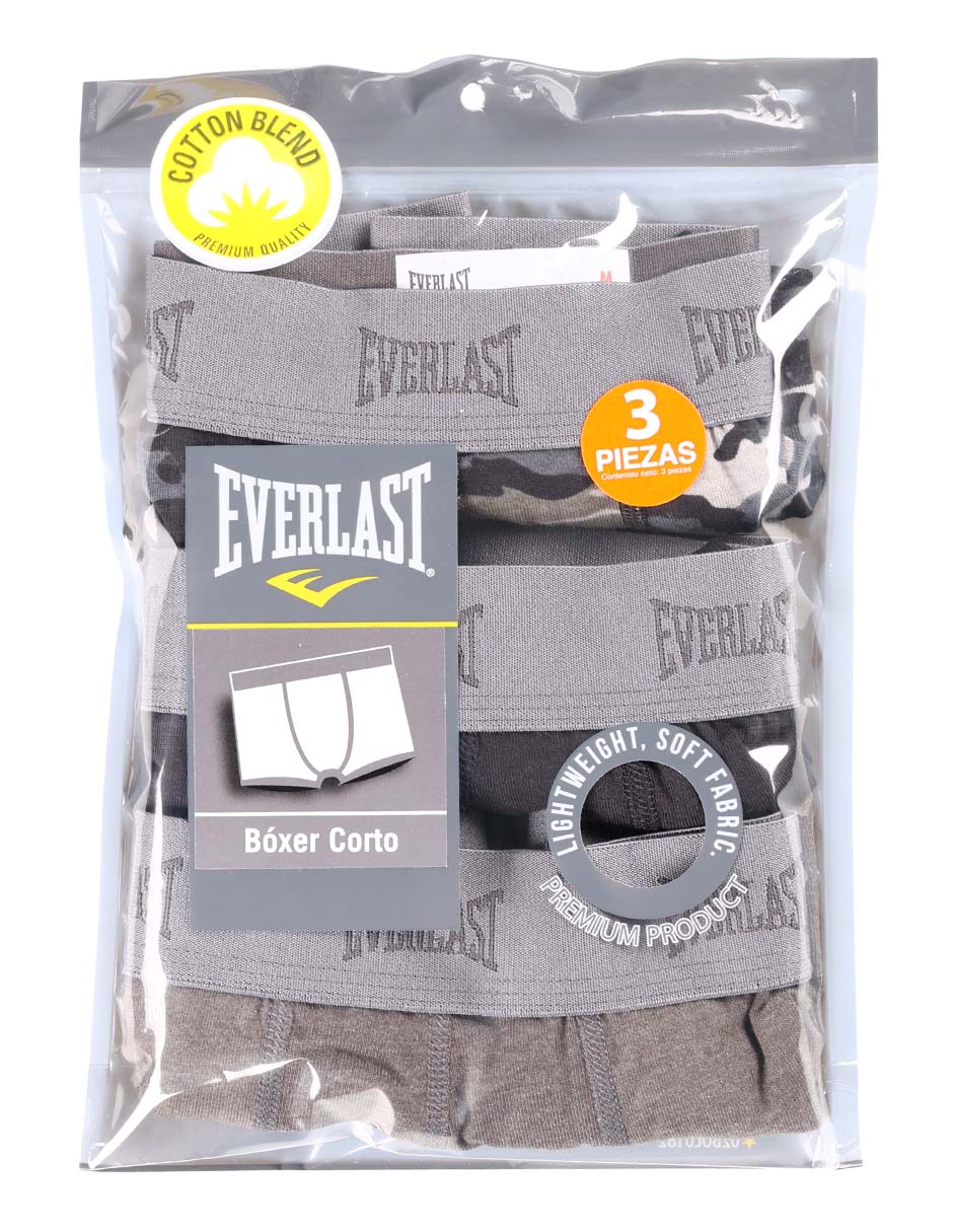 Set bóxer de algodón para hombre 3 piezas 6