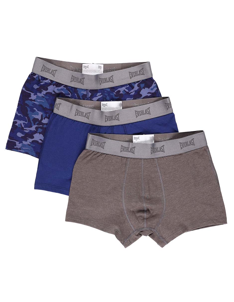 Set bóxer de algodón para hombre 3 piezas 5