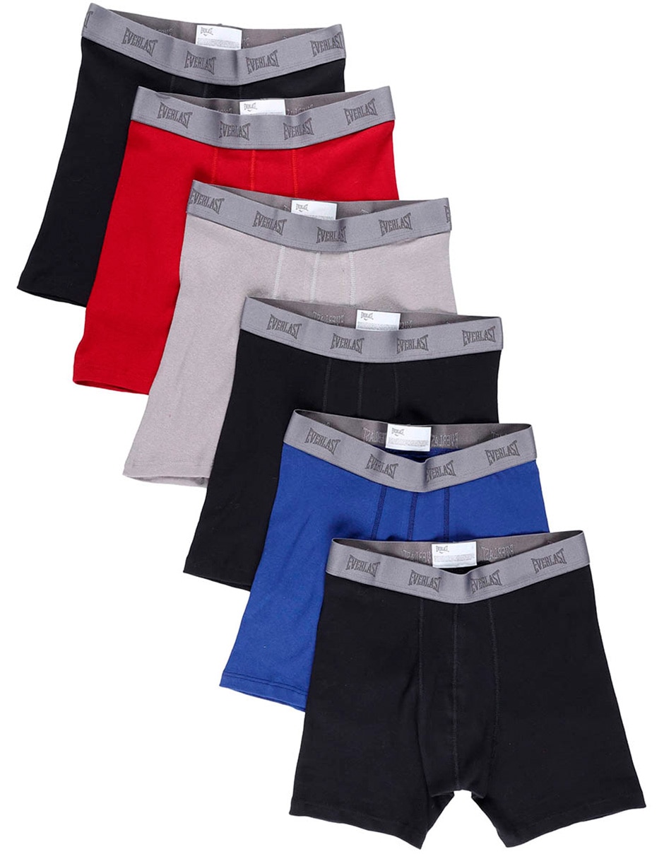 Set bóxer de algodón para hombre 6 piezas 5
