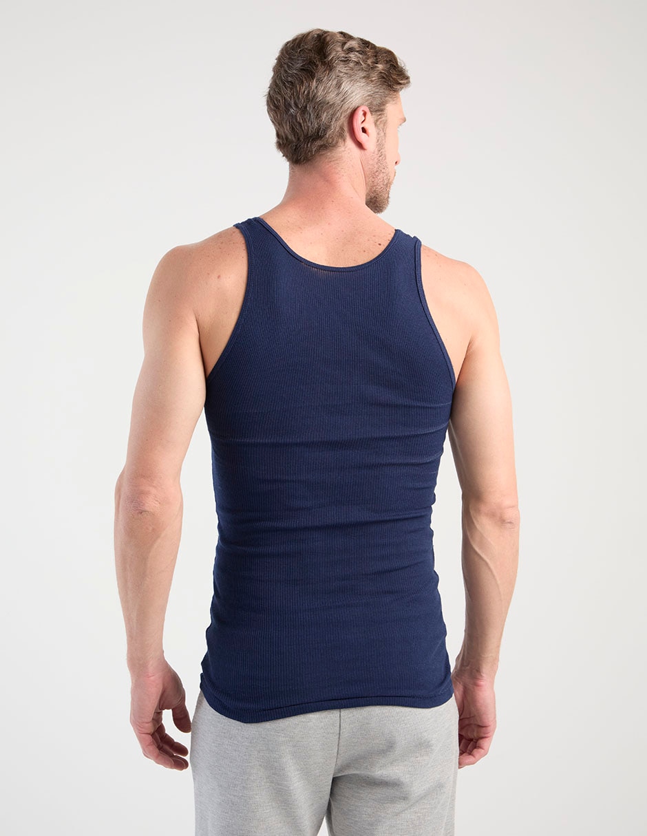 CAMISETA BF3721 HANES, M, AZUL MARINO