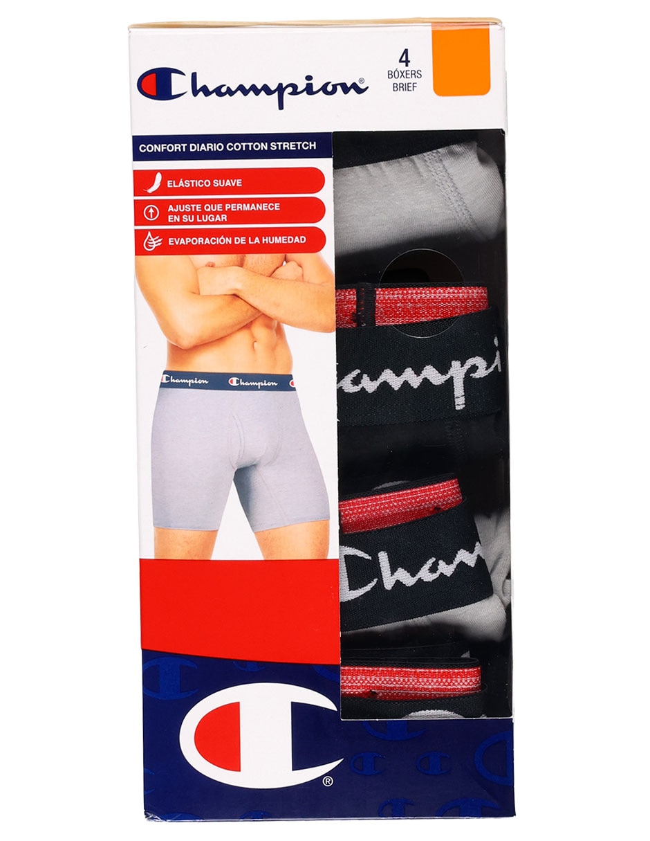 Set bóxer de algodón para hombre 4 piezas 6