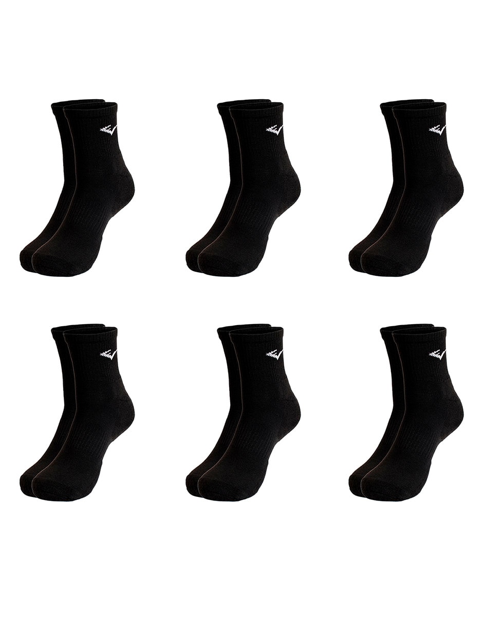 Set de calceta comfort para hombre 6 pares Set de calceta comfort para hombre 6 pares
