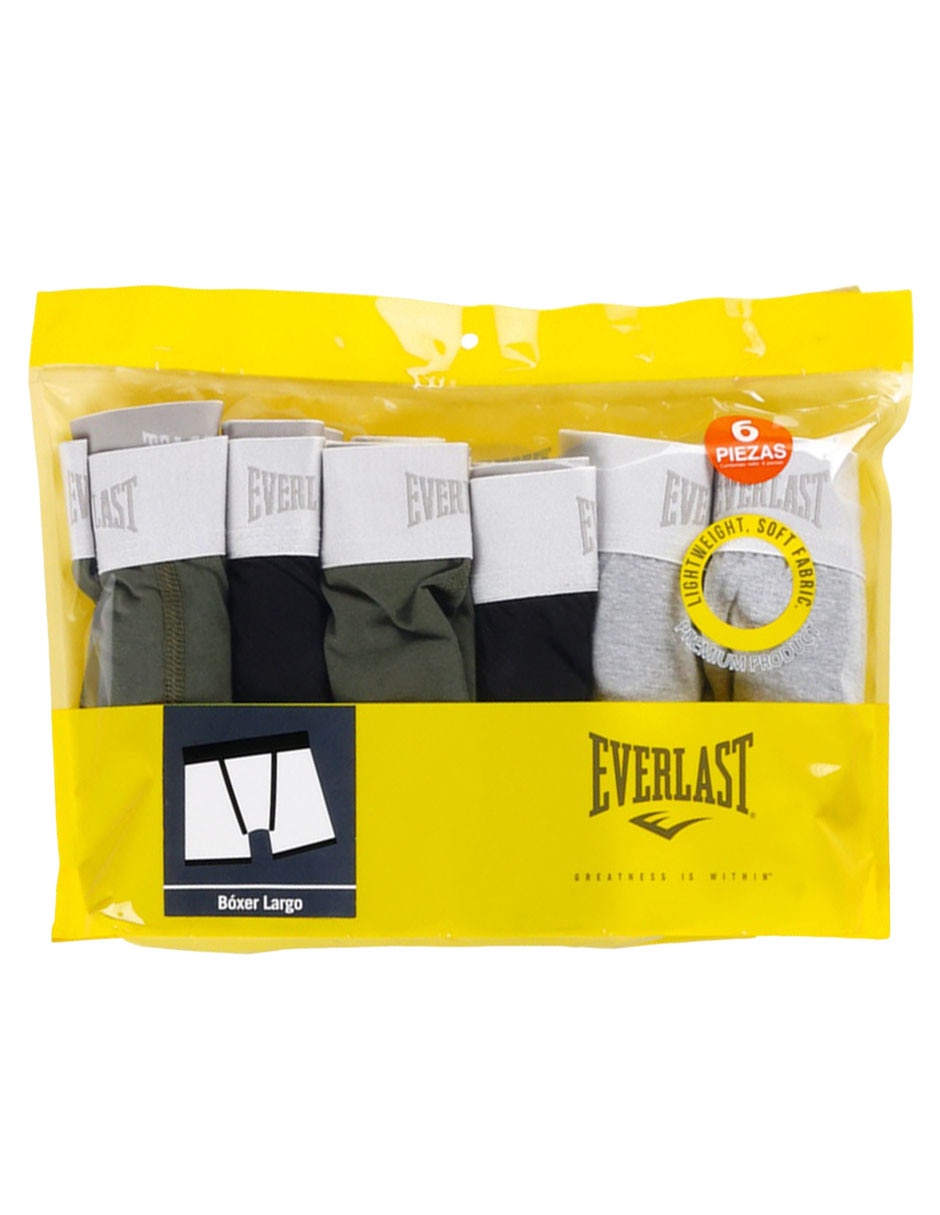 Set bóxer de algodón para hombre 6 piezas 6