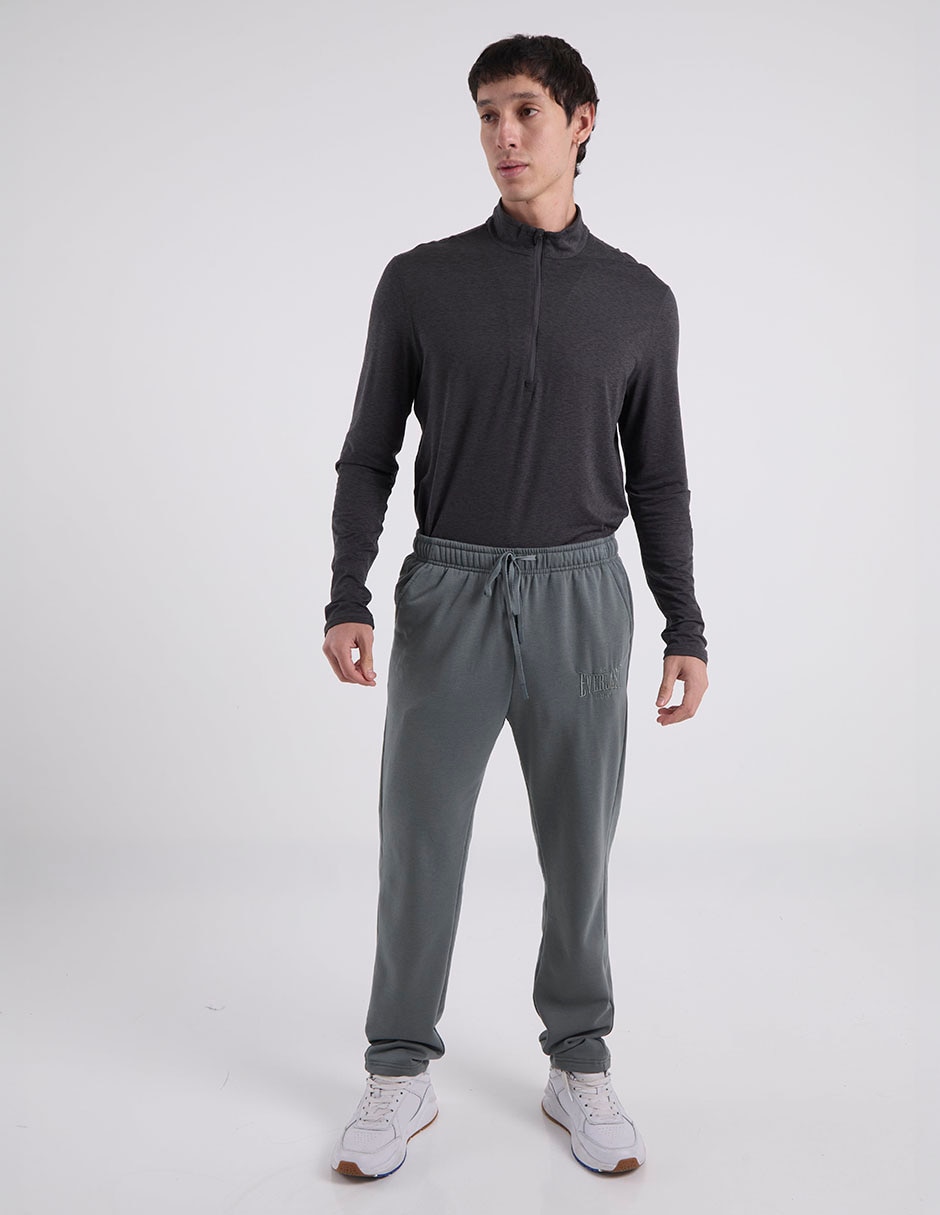 Pants regular con jareta para hombre 2