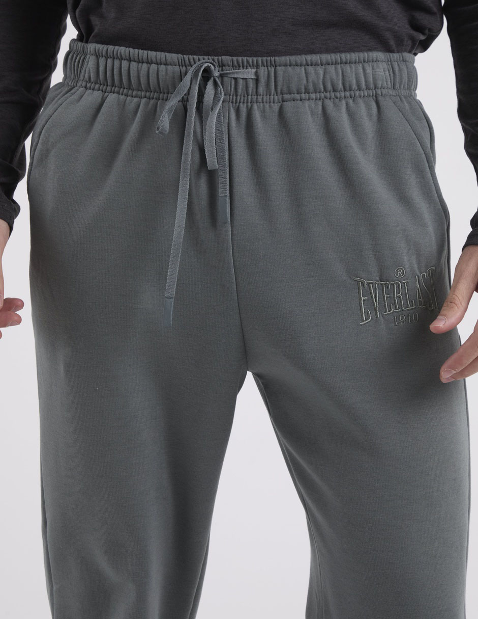 Pants regular con jareta para hombre 4