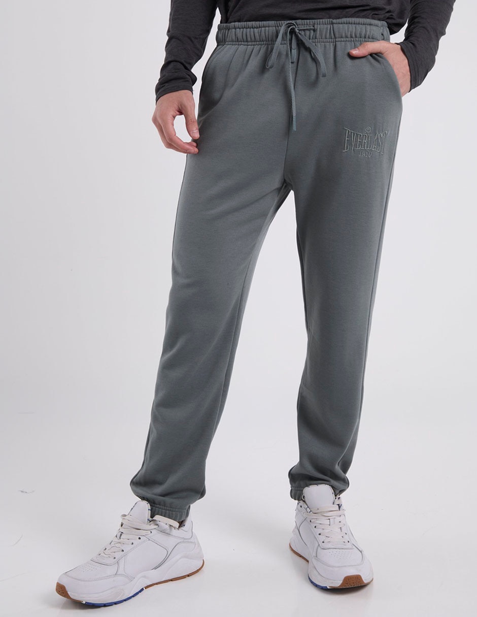 Pants slim con agujeta para hombre