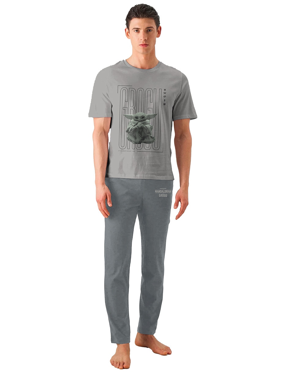Cojunto pijama Star Wars The Mandalorian para hombre Cojunto pijama Star Wars The Mandalorian para hombre